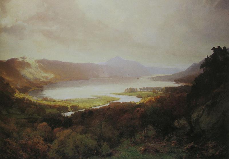 Joseph Farquharson Loch Lomond China oil painting art